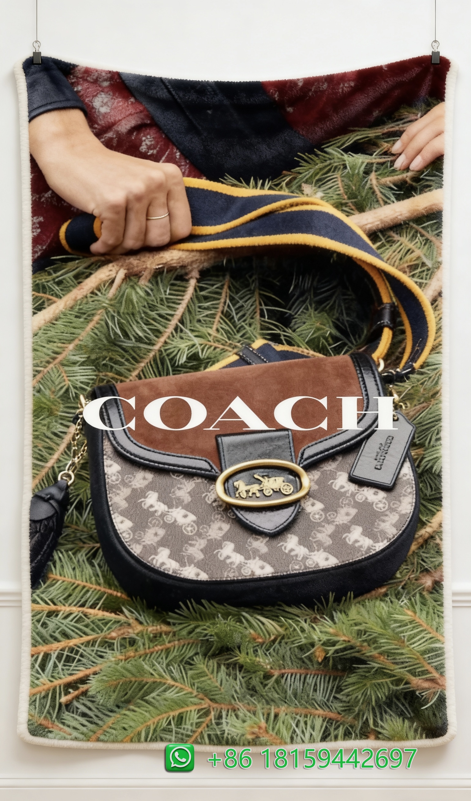 Coach Throw Blankets